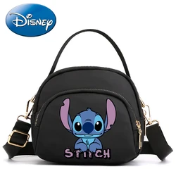 Disney Stitch Crossbody Bolsas para Mulheres, Saco Impresso Dos Desenhos Animados Kawaii, Bolsas Y2K, Bolsa de Ombro, Presentes de Aniversário para Meninas, Bonito, Novo