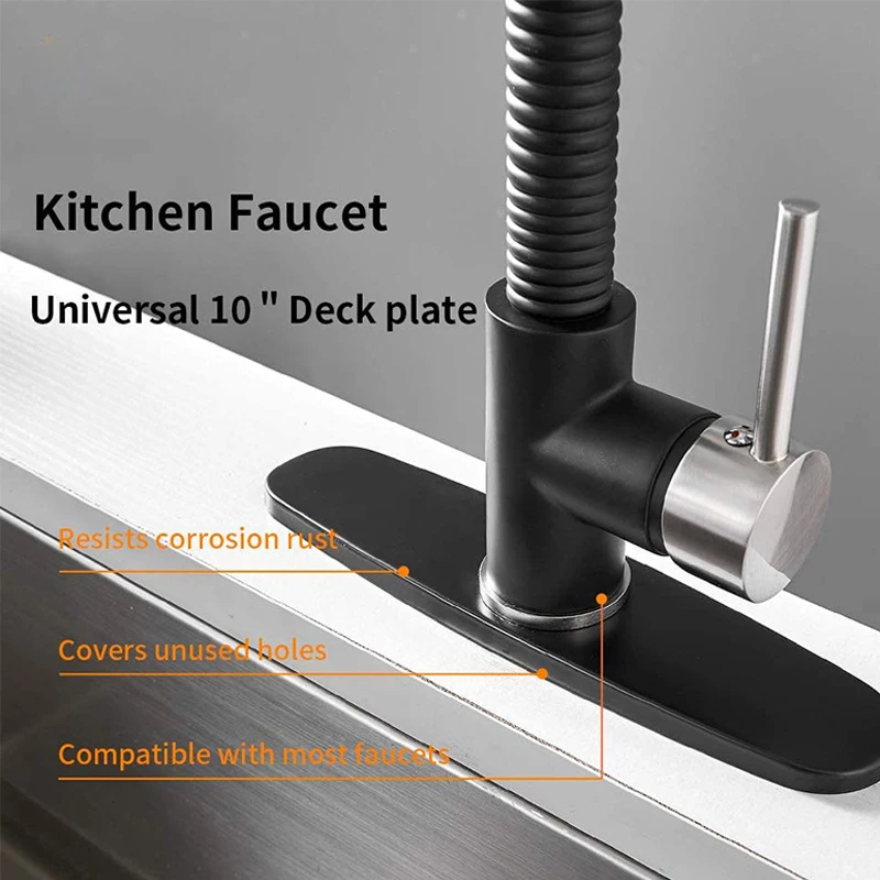 Basin Kitchen Faucet Accessories Hole Cover Deck Plate Bathroom Sink Unused Mounting Escutcheon