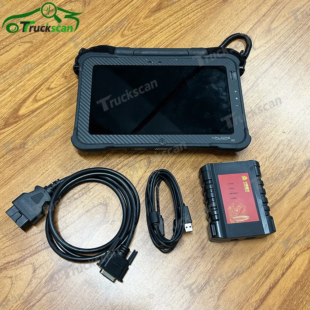 

For SINOTRUK HOWO Cnhtc Diesel Engine Heavy Duty Truck Diagnostic Tool Scanner For Sinotruck Diagnostic Interface+Xplore tablet