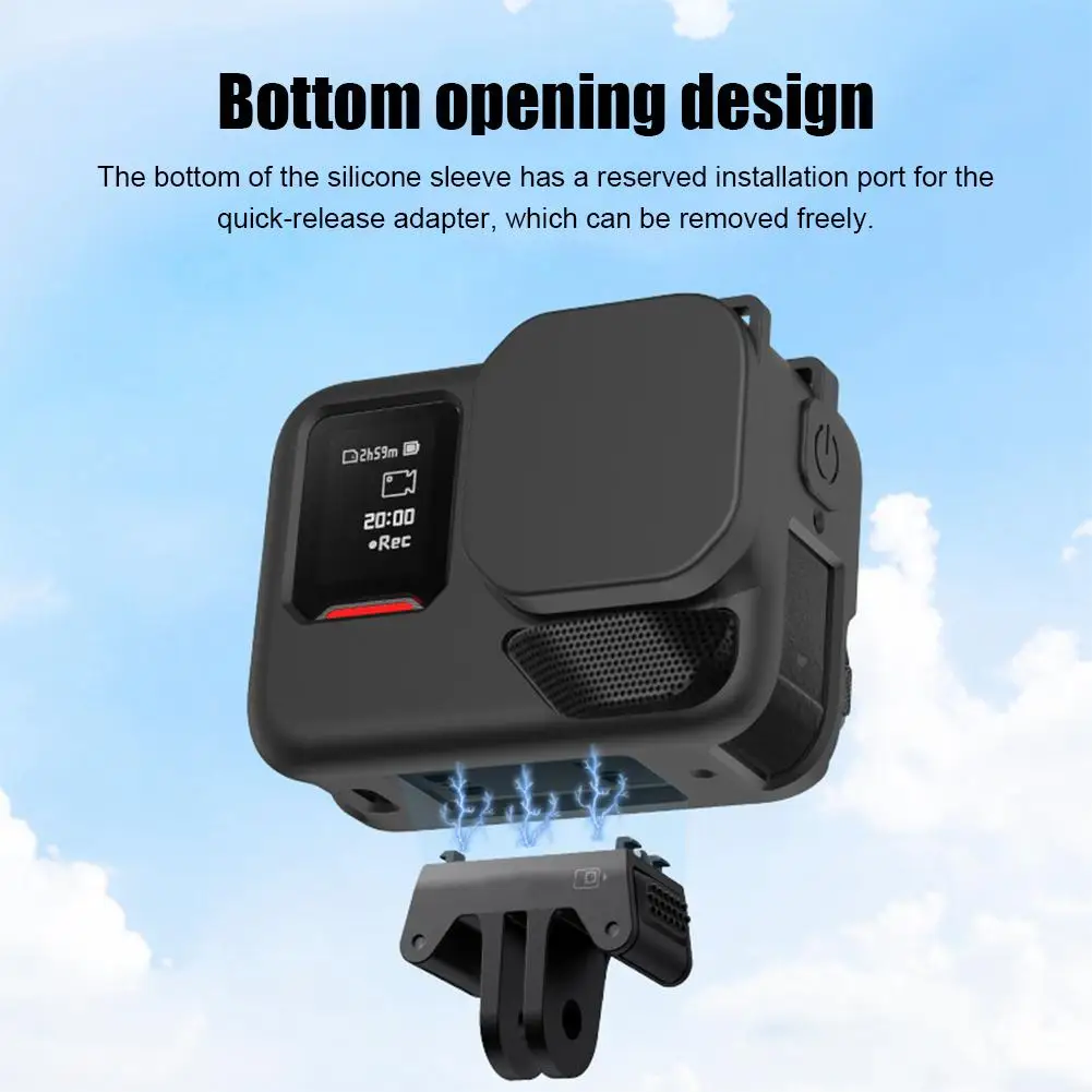 Silicone Camera Lens Cap FOR Insta360 Ace Pro 2 Anti-scratch Dust-proof Lens Protective Cover Camera Protector Accessories