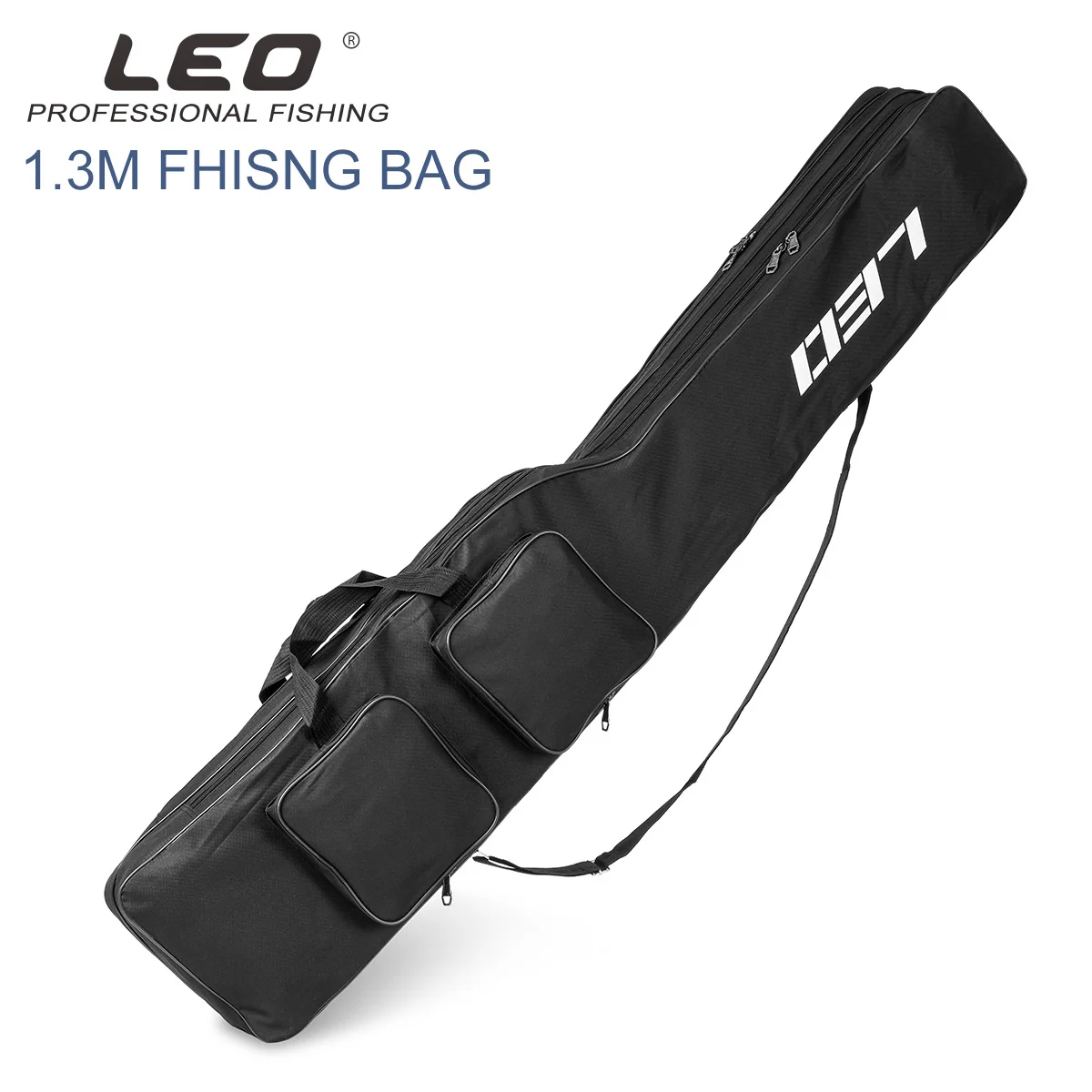 NEW Fishing Bag 1.3M High-Capacity Polyester Cloth Bag Traveling Fishing Bag Wear-Resistant Large Storage Space Foldable Rod Bag