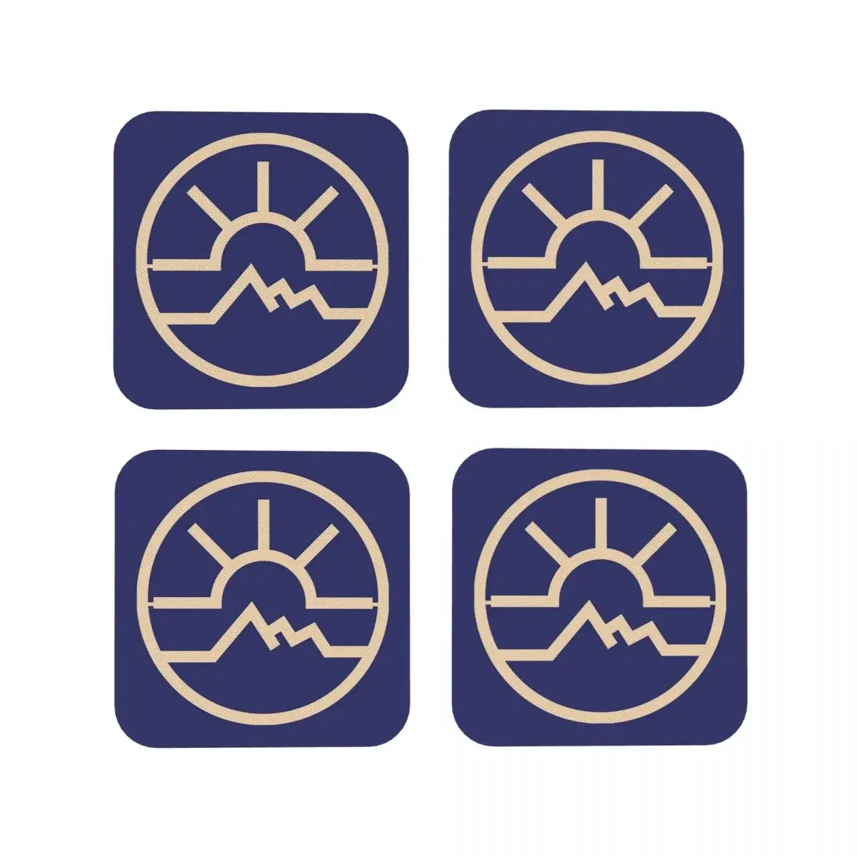 Heartland Ranch Coasters Kitchen Placemats Non-slip Insulation Cup Coffee Mats For Decor Home Tableware Pads Set of 4