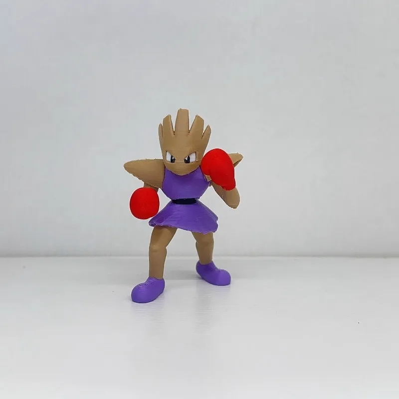3D Printing 1/20 Scale World Shellder Hitmonchan Hitmonlee Pokémon Game Peripheral PLA Collection Desktop Ornament Decoration