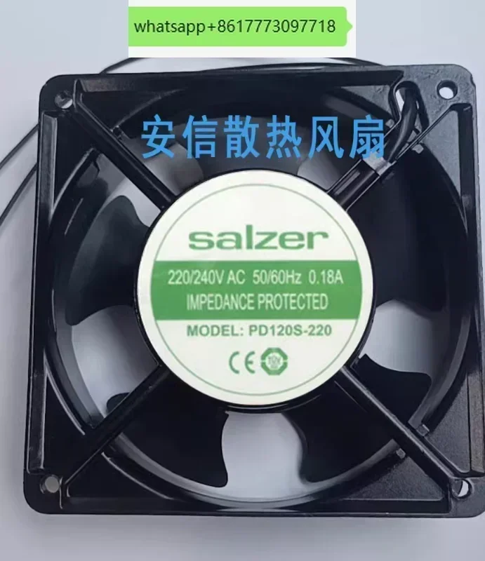 

Вентилятор охлаждения Salzer PD120S-220-24/PD157B/150B-220/120M-220 12/17 см