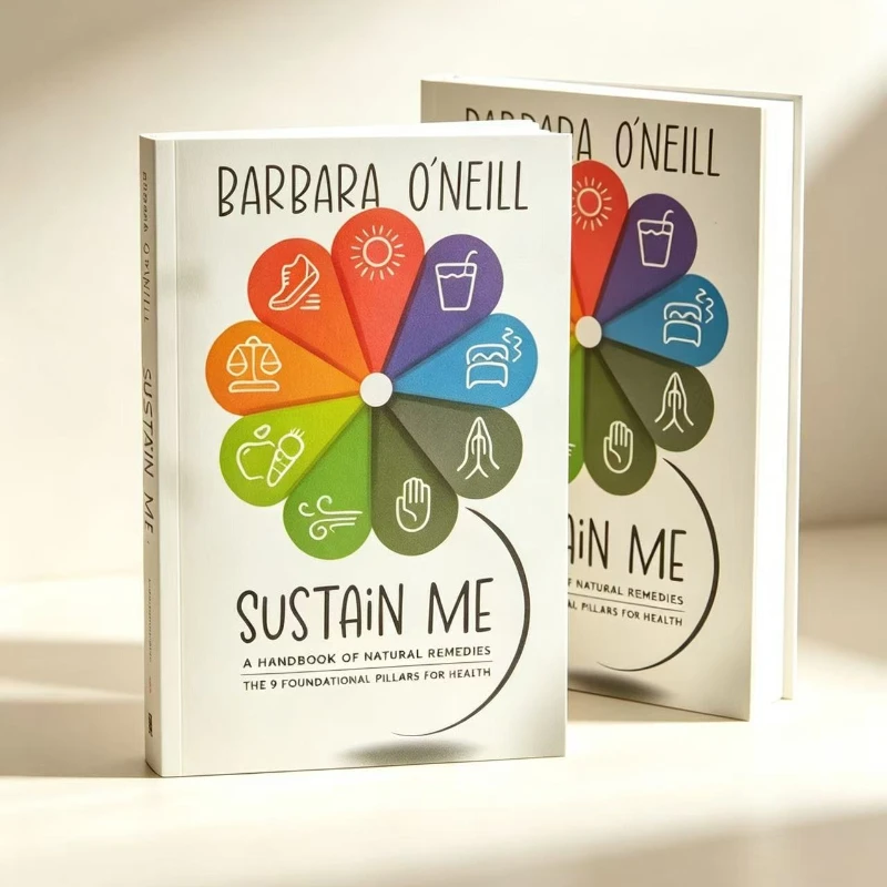 Sustain Me Barbara O'Neill Adults English Paperback 9 Foundational Pillars Natural Health Remedies Guide Free Shipping