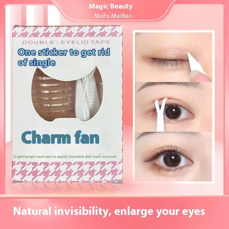 90 Strepen Lift Strips Make-up Tool Schoonheid Dubbele Ooglid Tape Kant Mesh Ooglidsticker Onzichtbare Oogstickers Zelfklevende Vezel