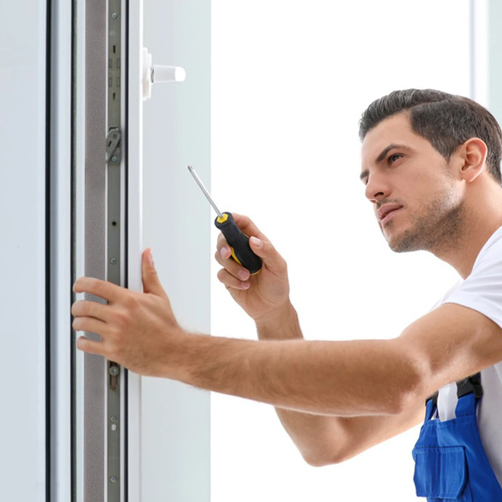 

Self Adhesive Door Seal Strip Foam Weather Stripping Soundproofing Windproof Dustproof Easy Install 2 Rolls Gaps Sealing Tapes