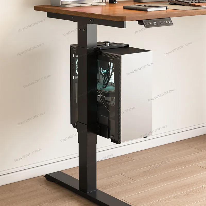 FOR Host support for lifting table Suspension bracket Desktop host Suspension heat dissipation hanger Wrought iron base shelf