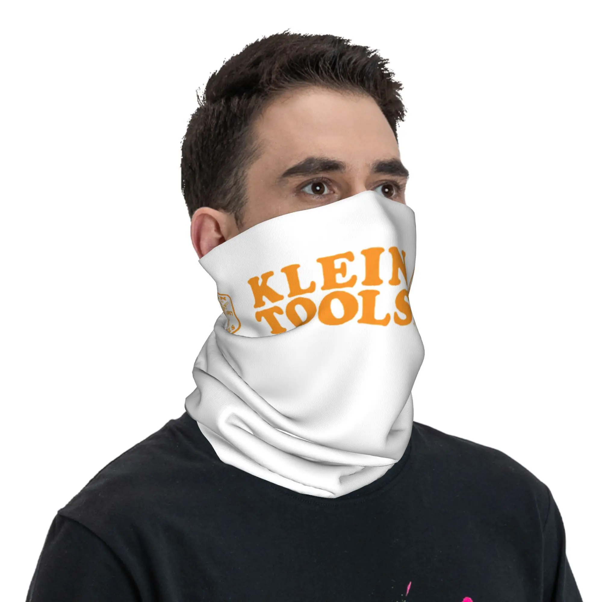 Klein Tools Est . 1857 Logo Bandana Neck Gaiter Printed Wrap Mask Scarf Warm Headband Outdoor Sports For Men Women Adult Winter