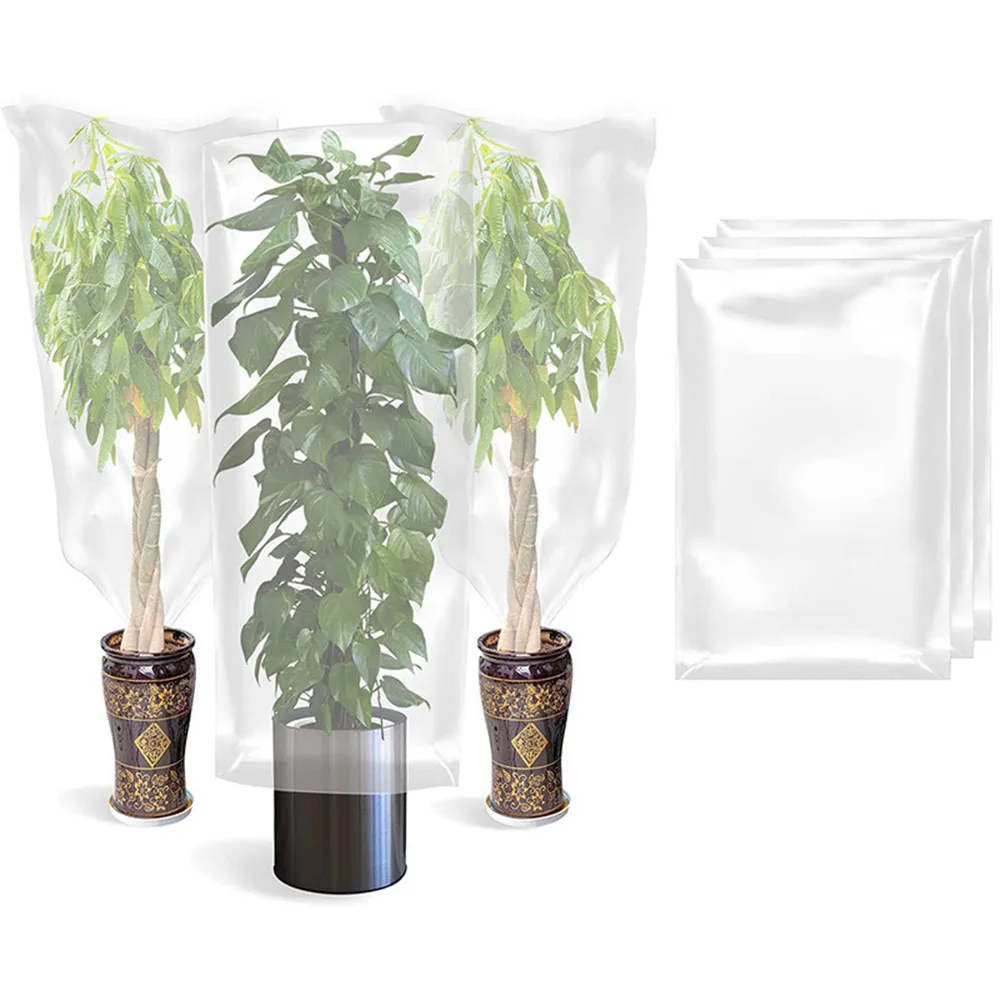 For Potted Plants Crops Plant Covers Greenhouse Plastic Film Antifreeze Plastic Film Antifreeze Insulation