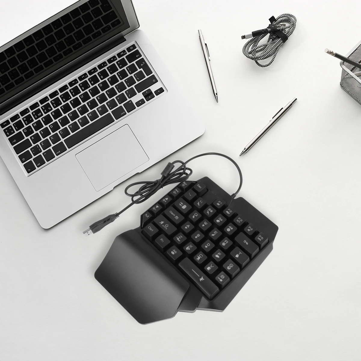 Tastiera meccanica per mancini facile da installare per computer portatile Feel Gaming Rgb