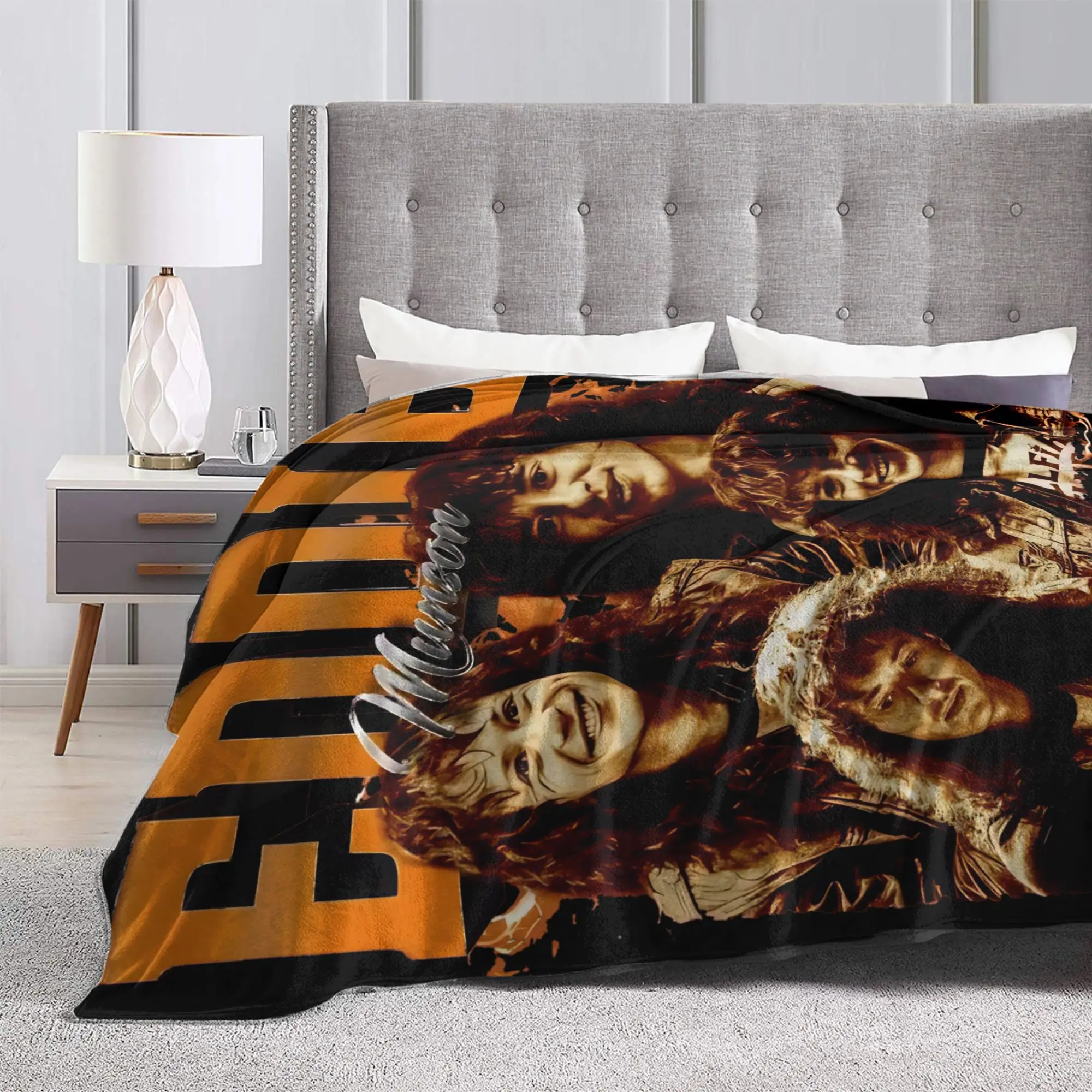 إدي مونسون الفانيلا البطانيات الشتاء المسلسلات التلفزيونية الأمريكية سوبر الدافئة الفراش يلقي للأطفال الأريكة سرير الرسم أريكة غطاء سرير