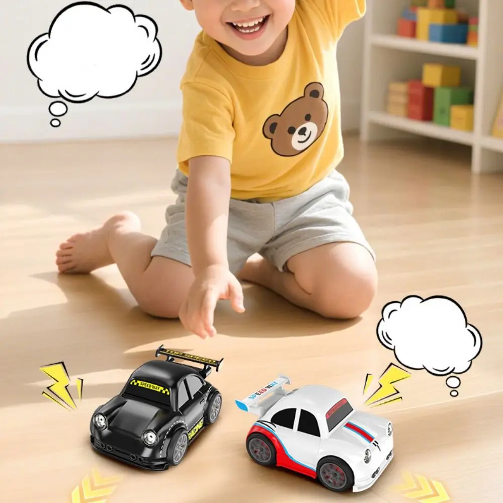 Deformation Transforming Toy Car Automatic Transform Inertial Sliding Transforming Robot Car 2.4G Cartoon Deformation Car Toys