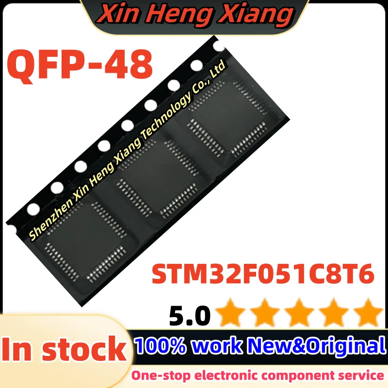 

(2-10pcs) STM32F051C8T6 STM32F 051C8T6 QFP-48