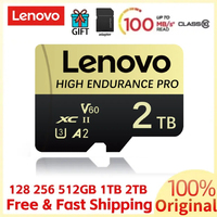 Lenovo 1TB 2TB U3 Micro TF SD Card 256G Micro TF/SD Card Class 10 High Speed SD Memory Card 128GB Flash TF Card 512G For Tablet