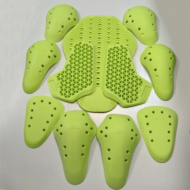 Universal Built-In Protective Gear CE Certified Motorcycle Jacket Insert Back Protector Motocross Shoulder Elbow Knee Pads