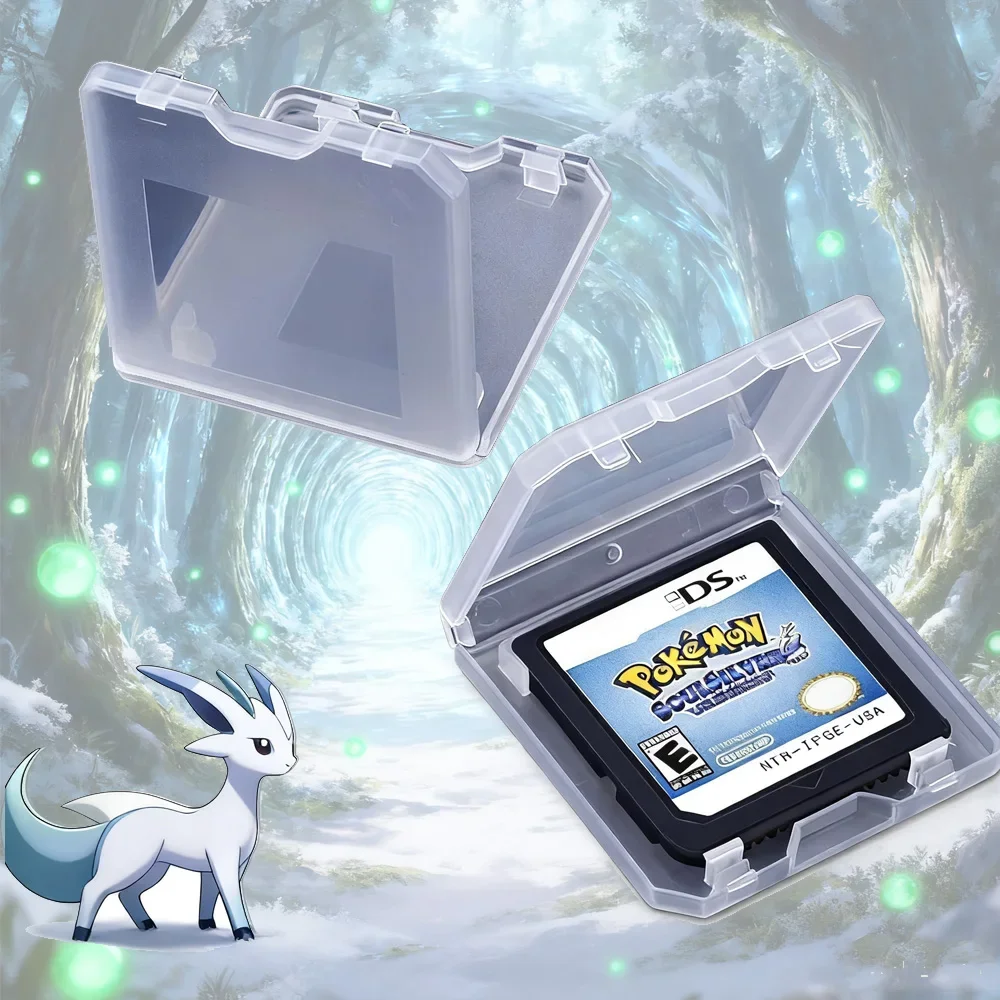 بوكيمون-سلسلة DS لعبة خرطوشة لعبة فيديو وحدة التحكم بطاقة البلاتين اللؤلؤ الماس HeartGold SoulSilver لـ NDS 3DS