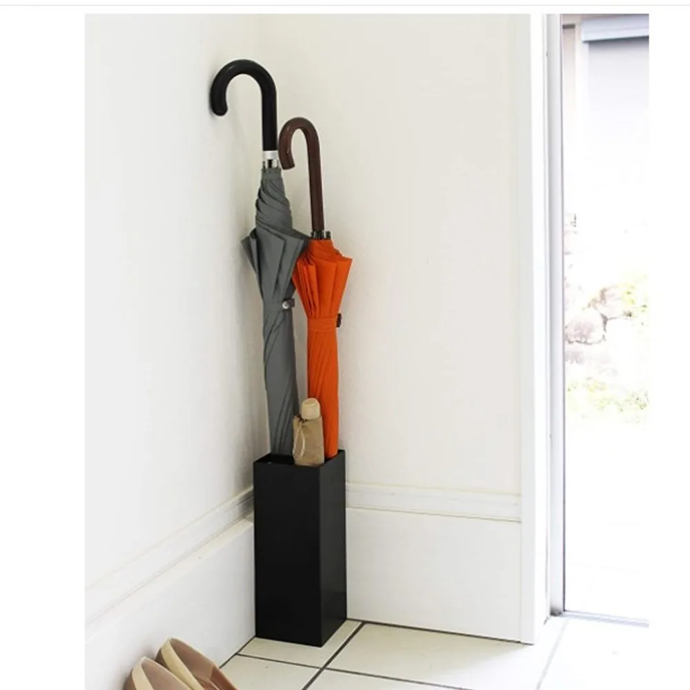 Minimalist Removable Drip Tray Umbrella Storage Stand Freestanding Design Umbrella Holder Umbrella Organizer Hotel Lobby