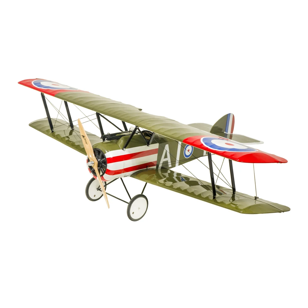 Recente sopwith camelo ww1 britânico single-seater fighte avião 1200mm arf balsawood rc modelo de avião