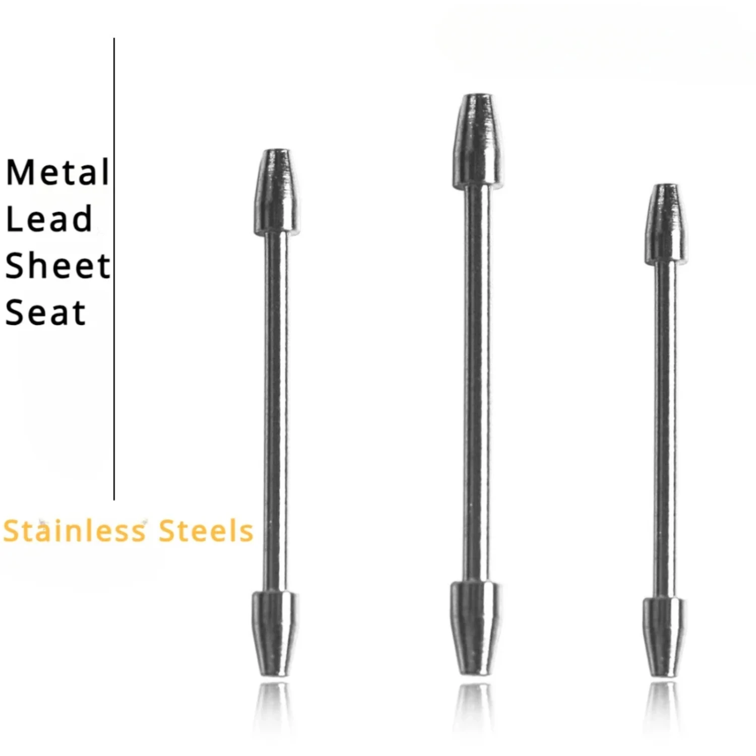 

10 Pcs Athletic Metal Lead Shell Holder Tin Holder Line Fishing Gear Accessories Fishing Lead Shell Seat Lineset Accessories