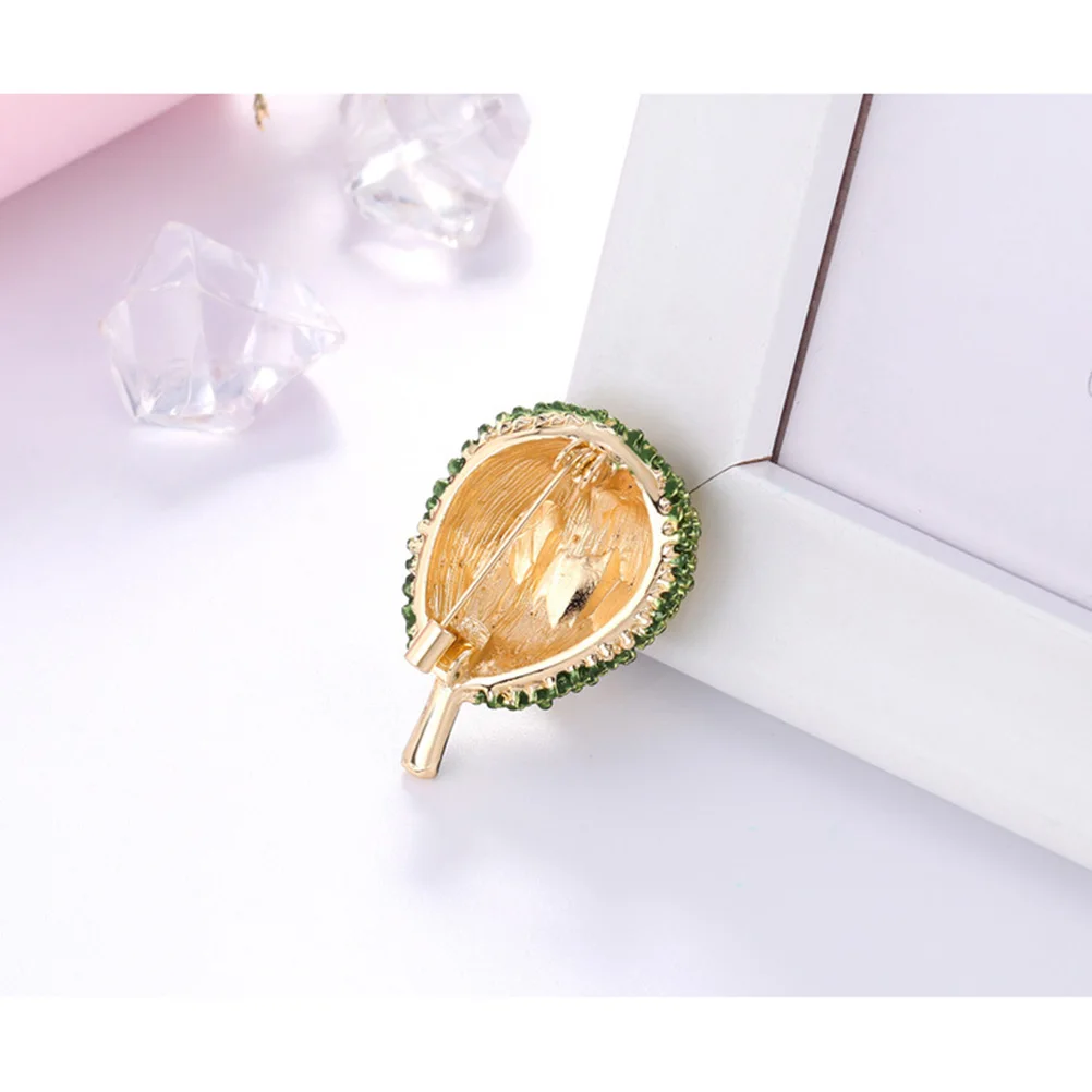 

Multipurpose Alloy Fruit Brooches Badge Decor Lightweight Durable Cute Brooch Set Year Round Gift Kids Adults Clothes Corsage