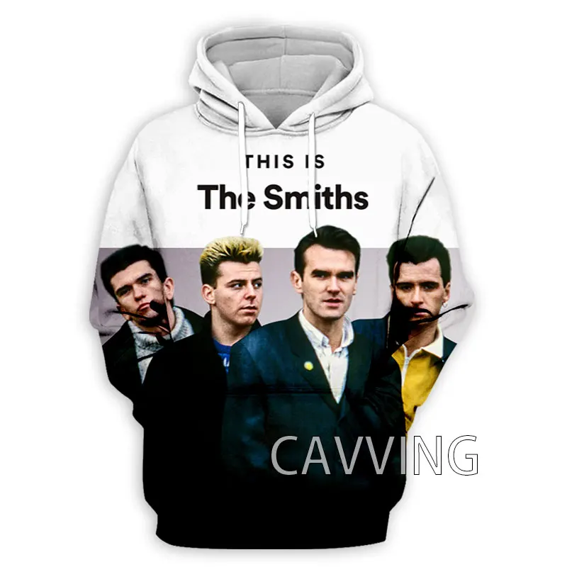 

CAVVING 3D Printed The Smiths Rock Hoodies Hooded Sweatshirts Harajuku Tops Clothing for Women/men