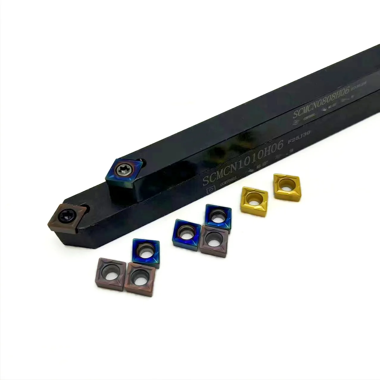 Ccmt060204 Voor SCMCN1212H06-80 SCMCN0808H06-80 SCMCN1010H06-80 Scmcn2020k09 Scmcn Draaigereedschap Houder Ccmt060204 Draaigereedschap