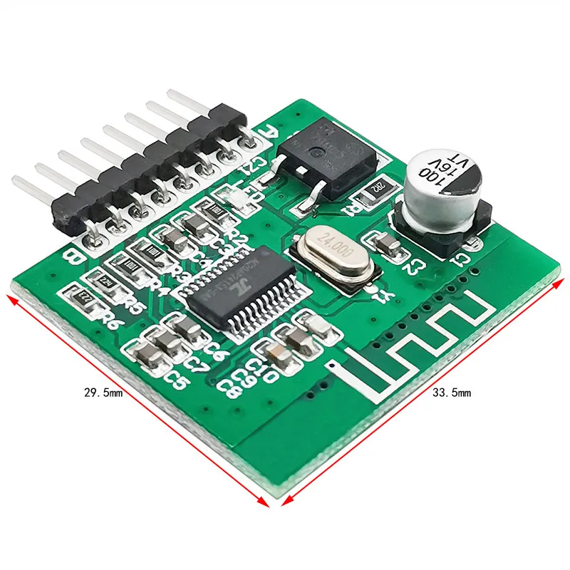 Receiver Module for 12m Long Range Bluetooth Decoder, Mini Audio Wireless Amp Speaker Cash Prompt