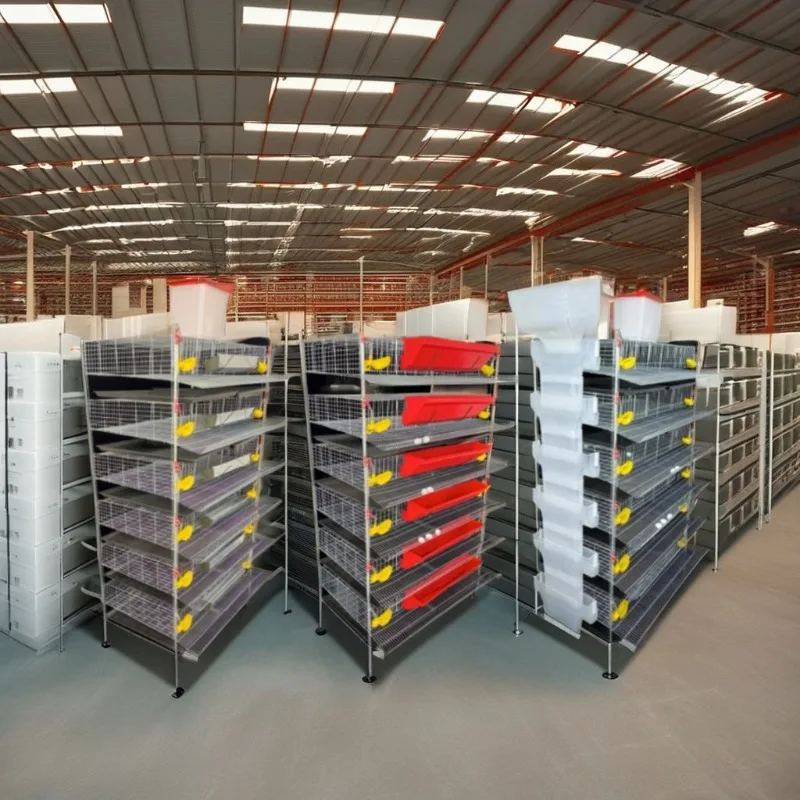 

6-Tier H-Type Automatic Quail Layer Cage -Self-Feeding & Watering System with Reinforced Dense Design for Egg Production Farming