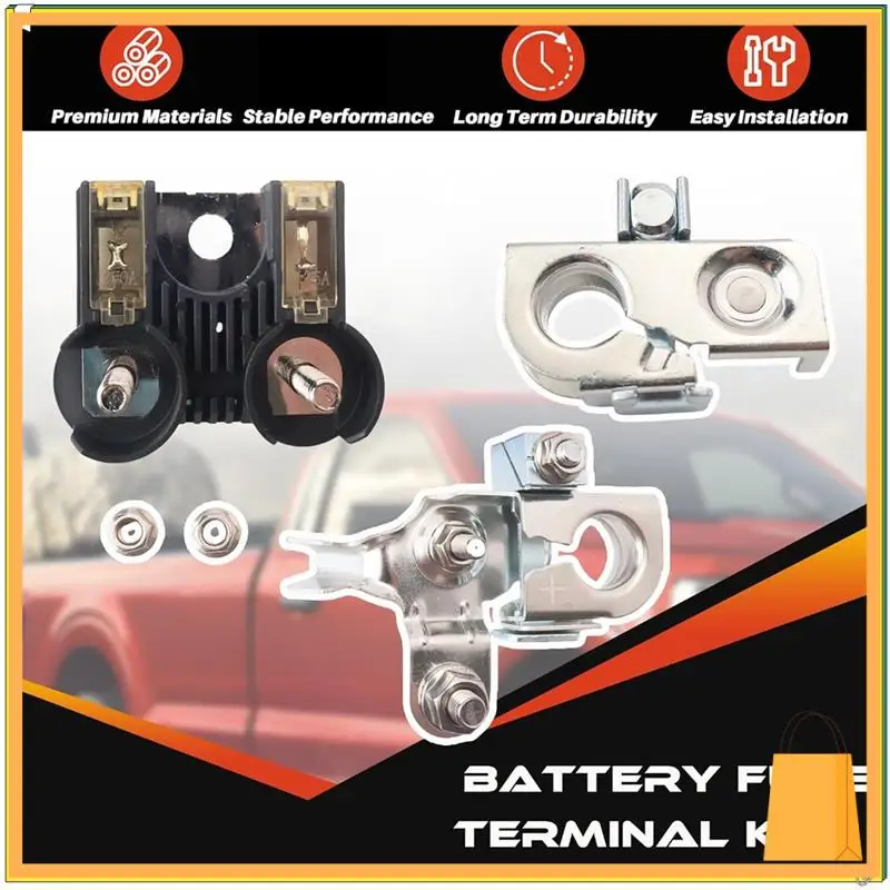 

Trending Battery Fuse And Positive & Negative Battery Terminal Clamps For Ford F150 2011-2014 AL3Z-14526-AA ( 125A/250A )