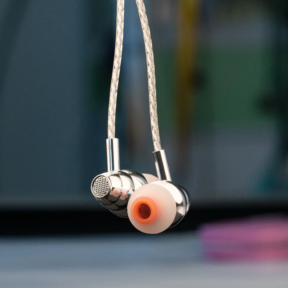 سماعة أذن سلكية QIGOM E01 سماعة أذن Little Conch، 32Ω 98dB، تجويف خلفي كامل مفتوح، معادلة ثلاثية التردد، Bass HIFI #5
