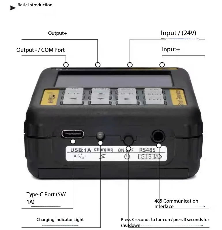MR9270S + HART Multifunctional Signal Source Generator PWM Square Wave 4-20mA Paperless Recorder Modbus
