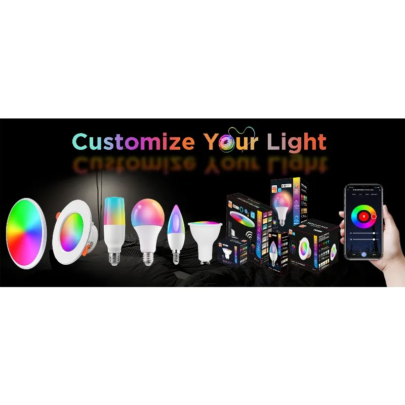 Manufacturer Specializing in Tuya Smart Ceiling Lights (Alexa-Enabled), Tuya Smart Light Bulbs, and WiFi Light Bulbs