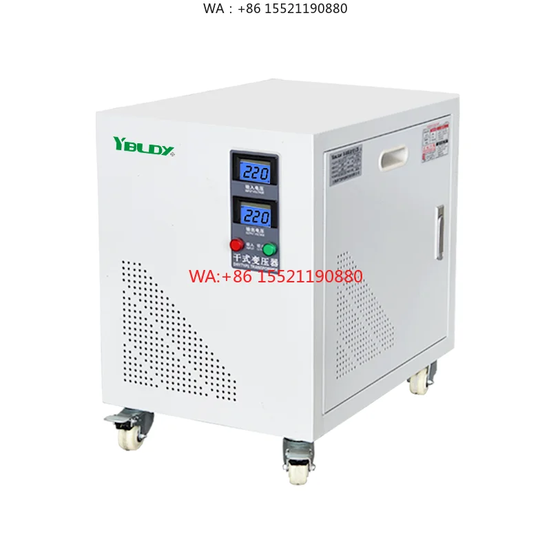 Phase 380v to 220v Step Down Isolation Transformer  10 Kva Transformer High Quality 10kva 25kva Power Transformer 3