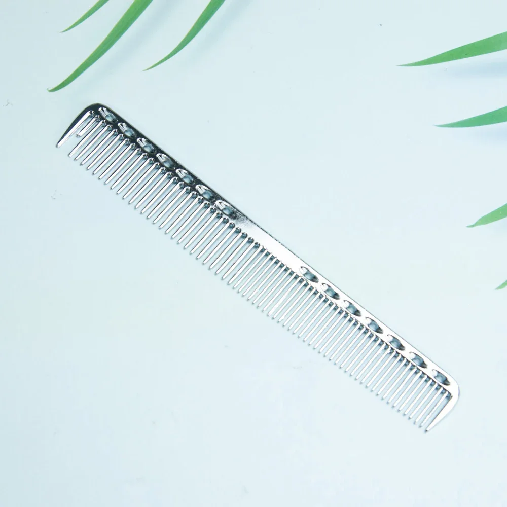 Space Aluminium Haarkamm Pro Friseurkämme Mellado Petit Hansen Волос Haarschneiden Sterbende Haarbürste Friseurwerkzeuge Salon Mithelfer – Detail 12