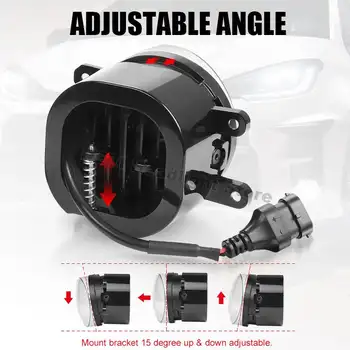 適用於豐田4Runner、Avalon、Camry、Corolla、Highlander的3吋LED霧燈,30W,6000K白色平光束越野駕駛燈 8 最佳銷售 豐田卡羅拉改裝 - №1