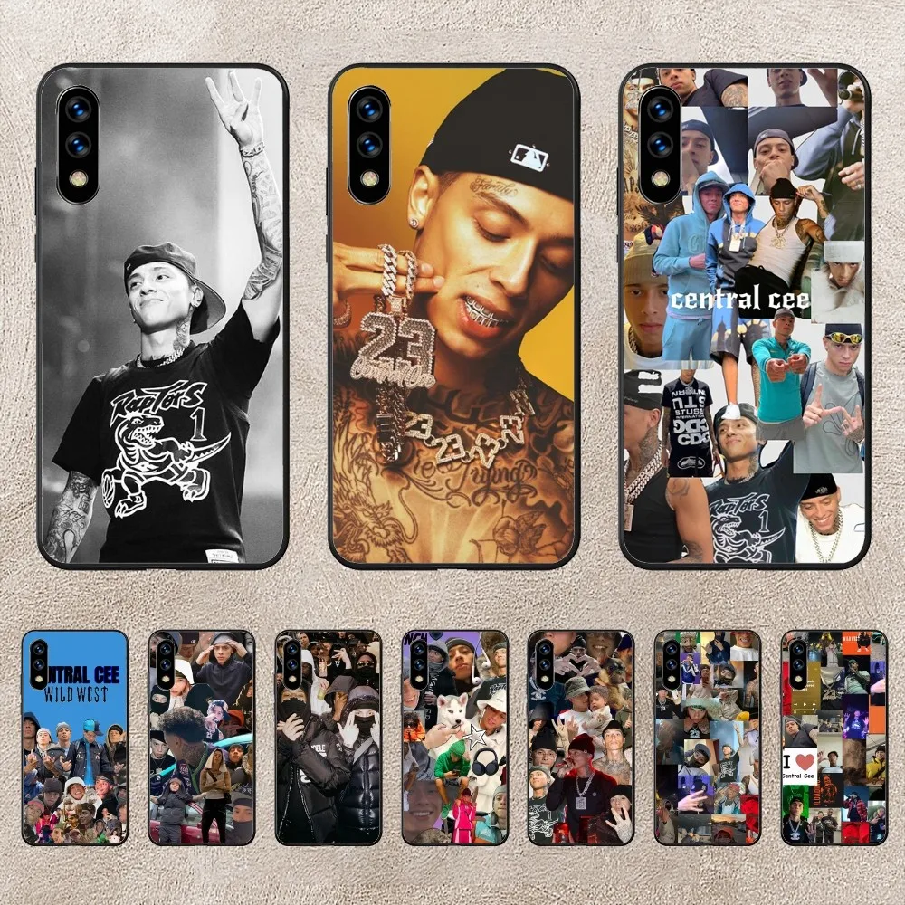 Central Cee Uk Rapper Phone Case For Huawei Mate P10 P20 P30 P40 P50 Smart Z Honor 50 60 70 Pro Lite Black Case