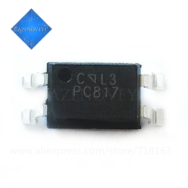 50pcs/lot PC817C EL817C EL817 817C SOP-4 In Stock