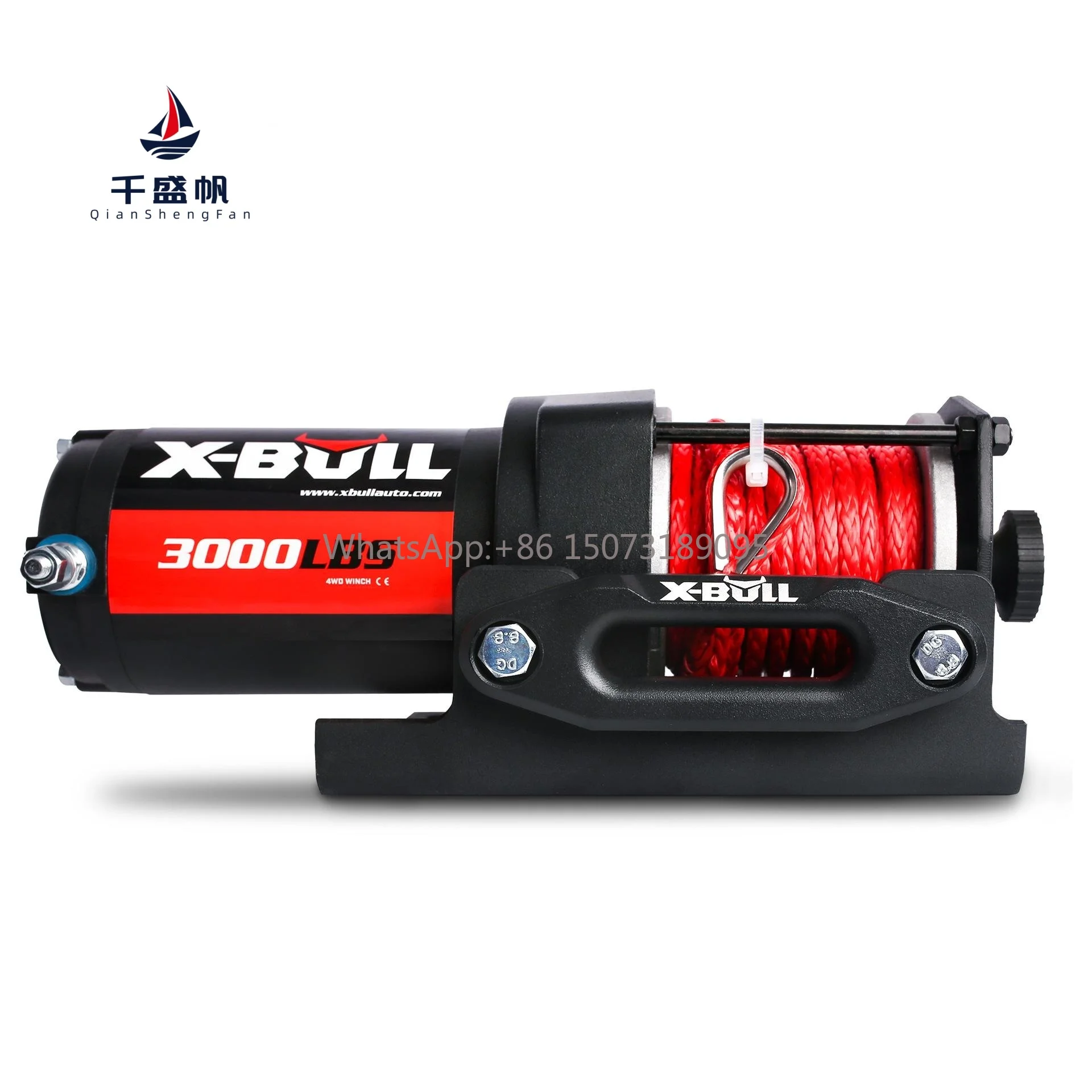 

Горячая продажа, 3000 фунтов, модифицированная лебедка для внедорожников, электрическая лебедка