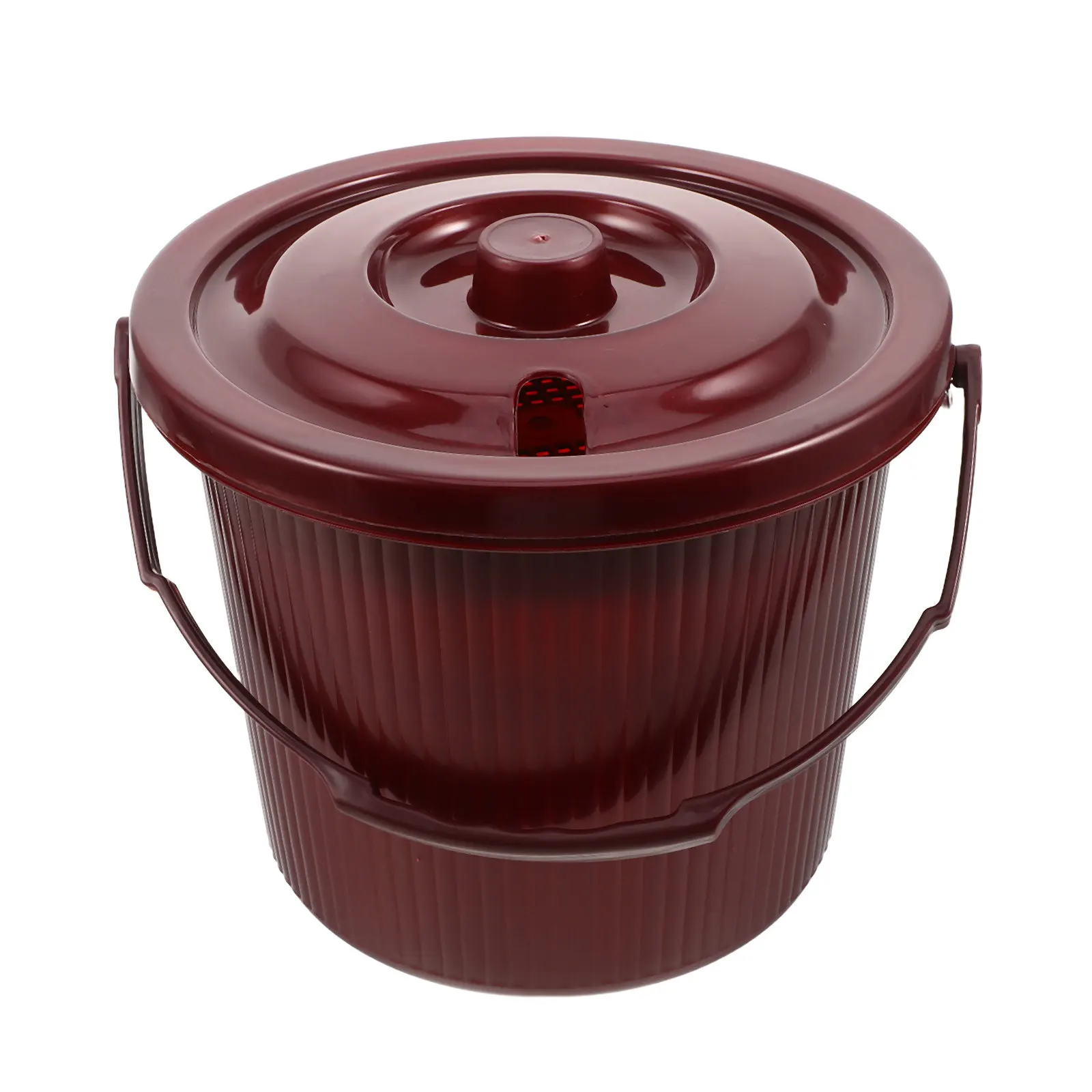 3L Plastic Chemical Waste Container Laboratory Waste Bucket Leakproof Lid Safety Liquid Disposal Tank for Classroom Lab