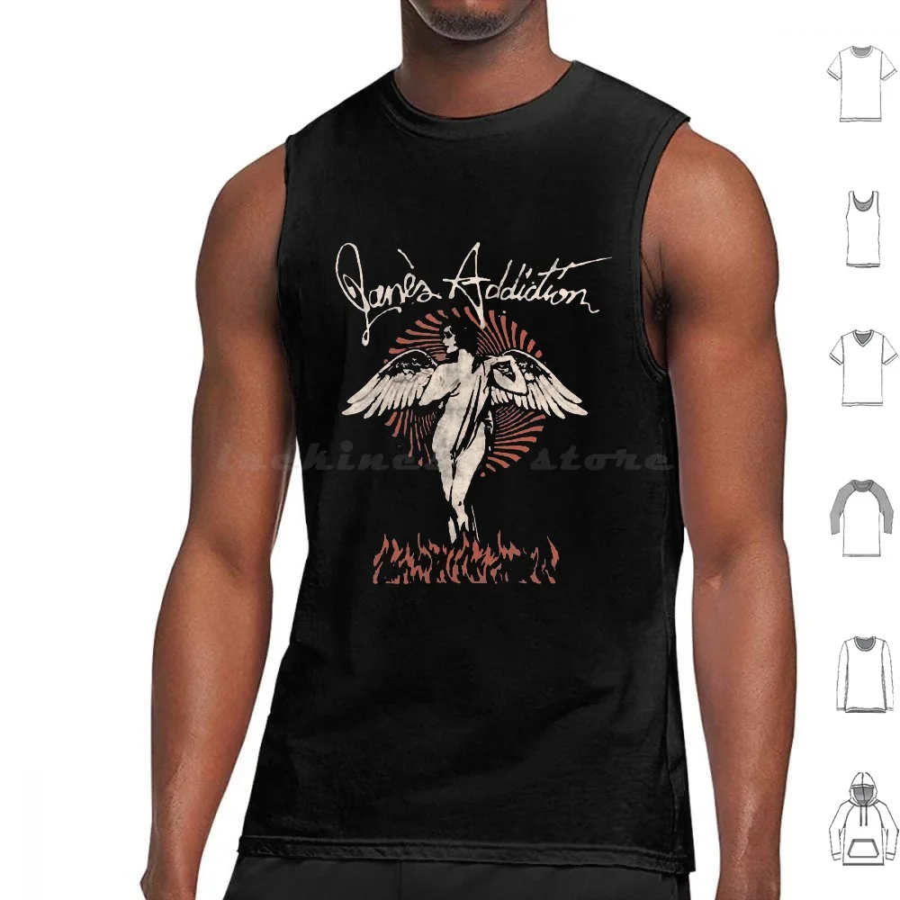 Louder Than Life Teather American Industrial Rock Band Heavy Label Of 'jane's 'addict Tank Tops Print Cotton Music Run