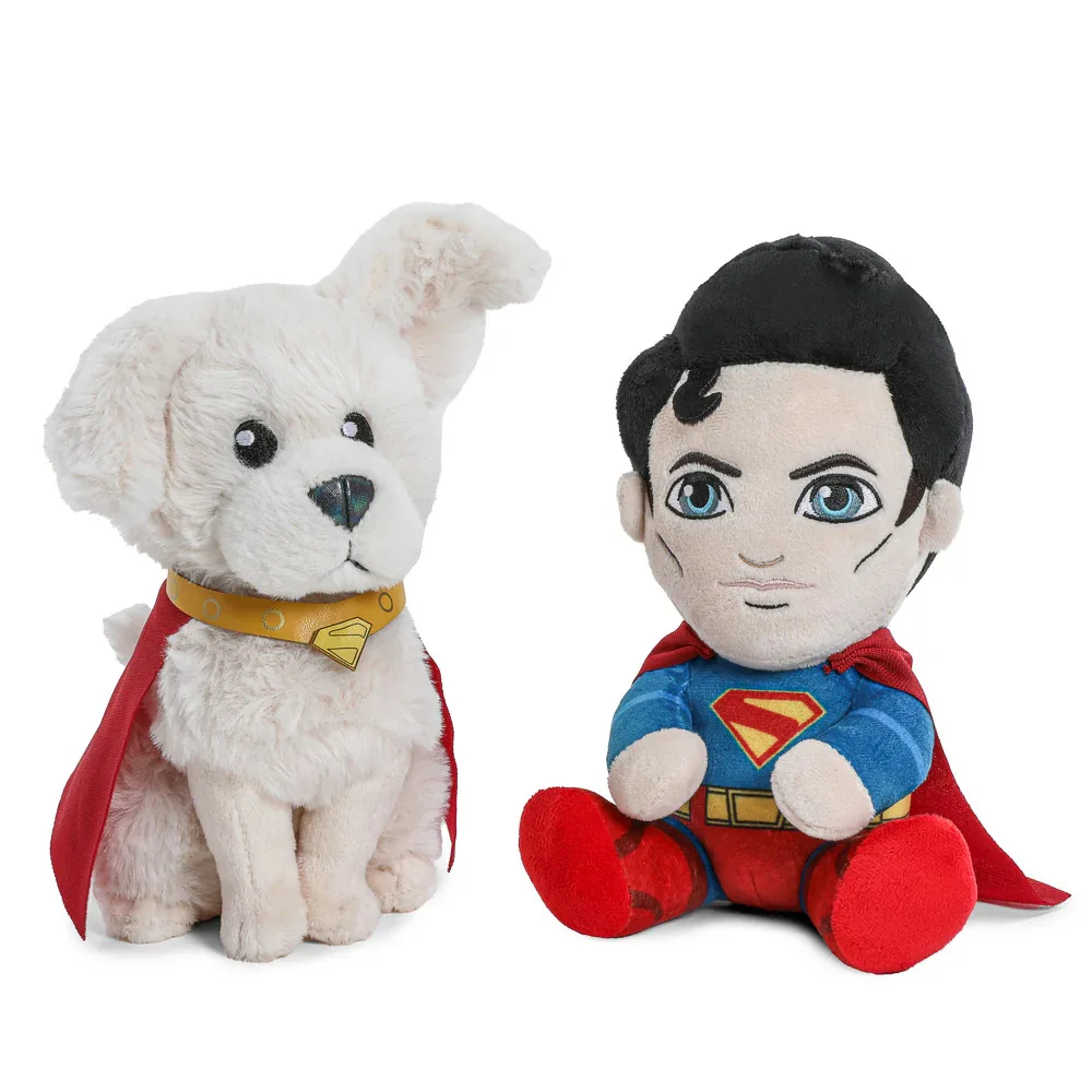 

2025 New Krypto The Superdog Superman Plush Toy Cute Cotton Doll Anime Movie Peripherals Plushie Toy Birthday Gift
