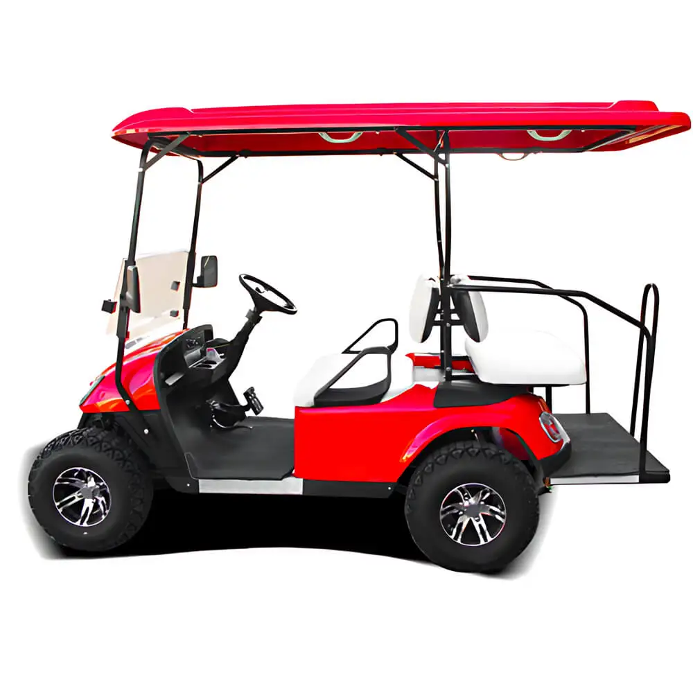 Carrinho de carga elétrica para carrinho de golfe, Carrinho de golfe 4 ou 6 lugares, Bateria 36V, Preços baratos, preço mais barato, chinês, para venda