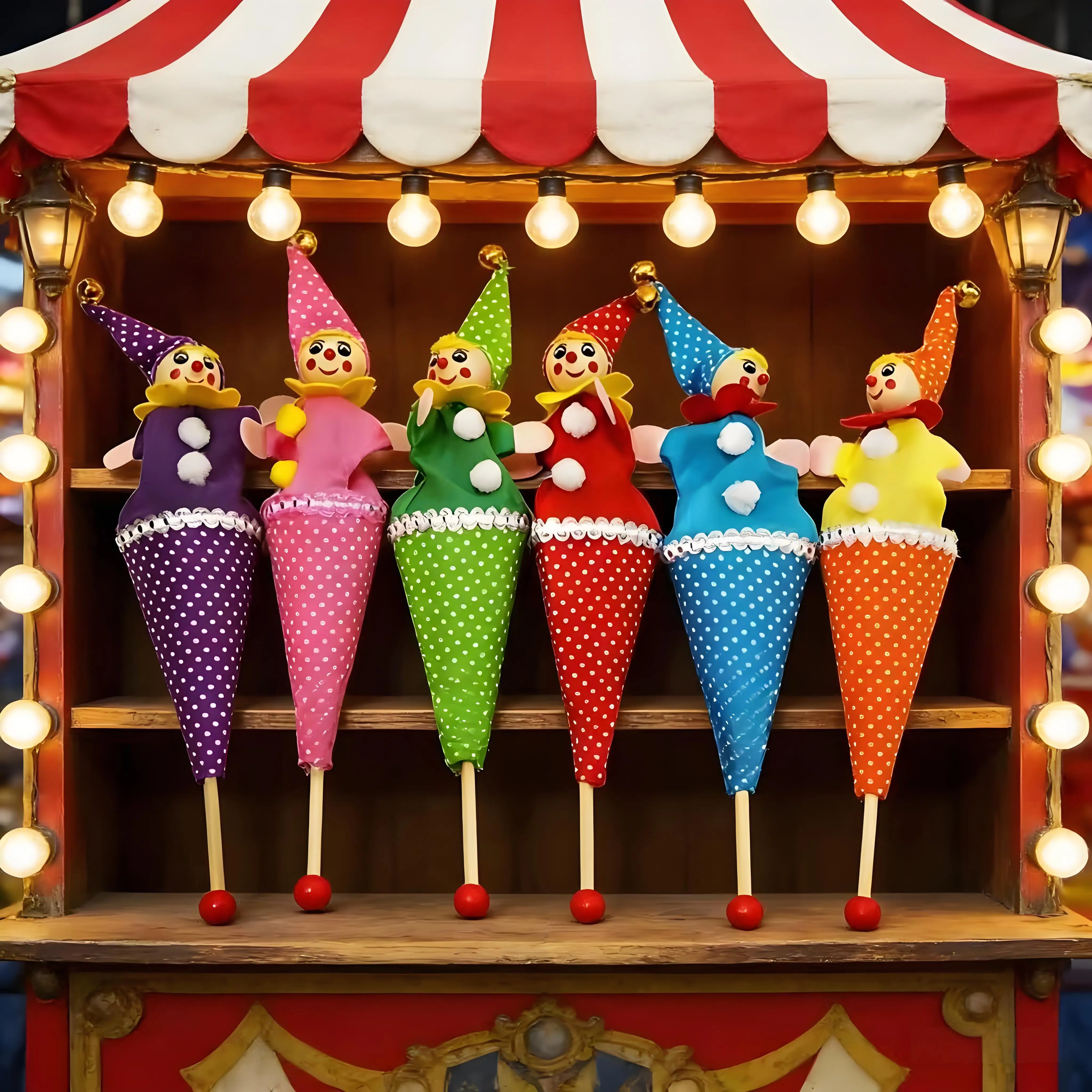 Telescopic Stick Doll Rabbit Frog Mouse Bee Cartoon Model Animal Puppets Toy Clown Pop Up Puppet Kids Practical Jokes Toy