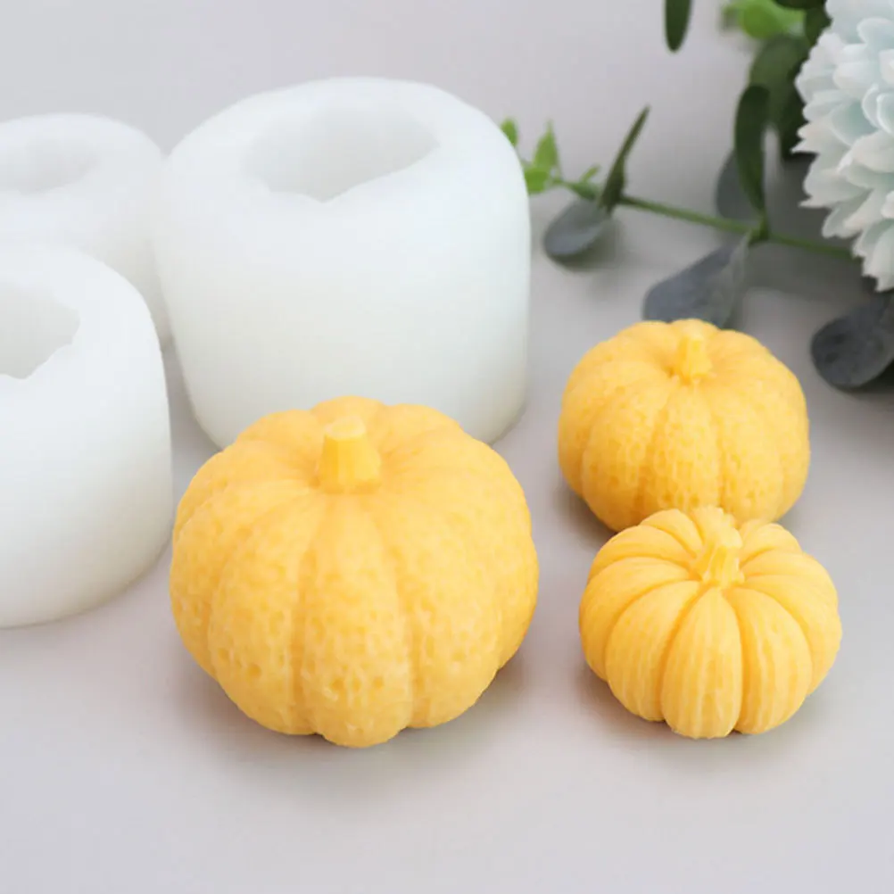 

3Pcs Pumpkin Cake Mold Silicone Baking Mold Non Stick Reusable Halloween Party Dessert Shop Molds Pumpkin Cutters Baking