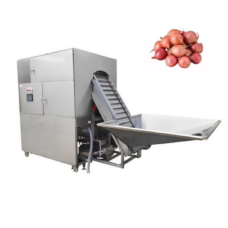 Customized Stainless Steel Onion Peeler Onion Skin Peel Removing Machine