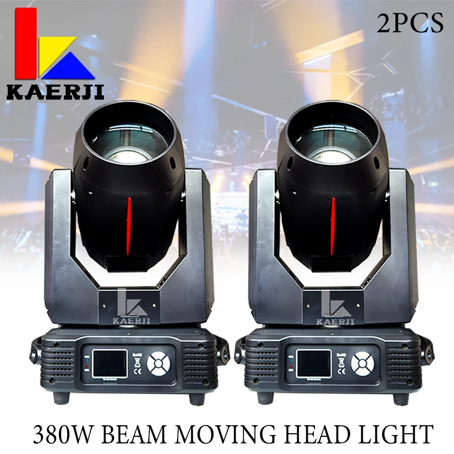 

No Tax 2Pcs 380W Beam Moving Head Lighting With DMX Controller For Stage DJ Ball Disco Music Lights party stage Show