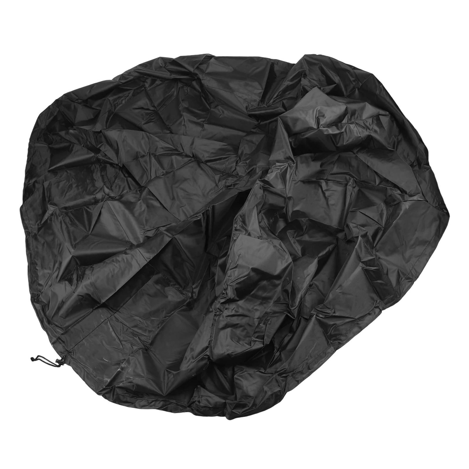 Cleaning Patio Furniture Cover Bowl Cover Gallon Basin Cover 210D Heavy-duty Material Black Pool Cover Hassle-free Maintenance