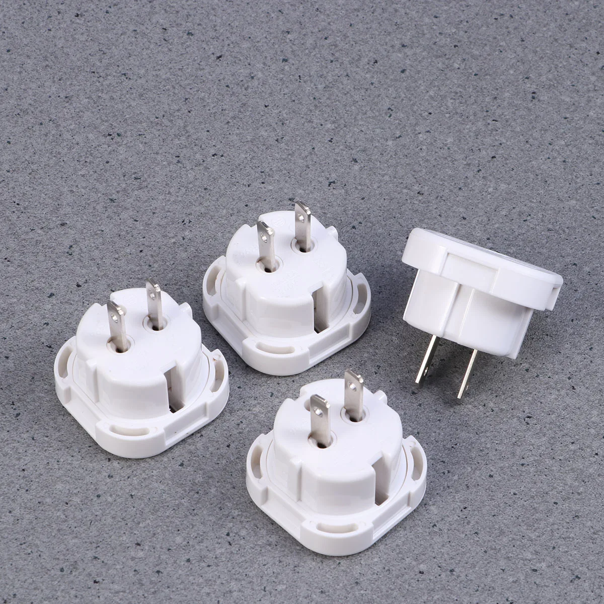 

4pcs Uk To Au Us Plug Adapter Power Socket Converter Travel Connector For British Power Adapter Plug Tip Converter