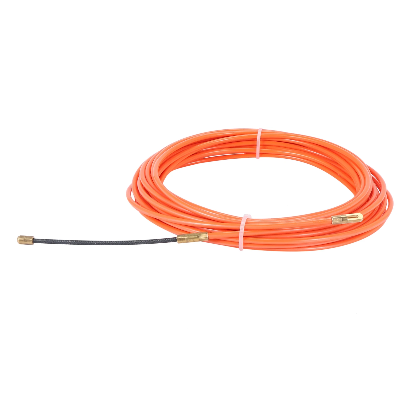 4Mm 10 Meter Orange Guide Device Nylon Electric Cable Push Pullers Duct Snake Rodder Fish Tape Wire